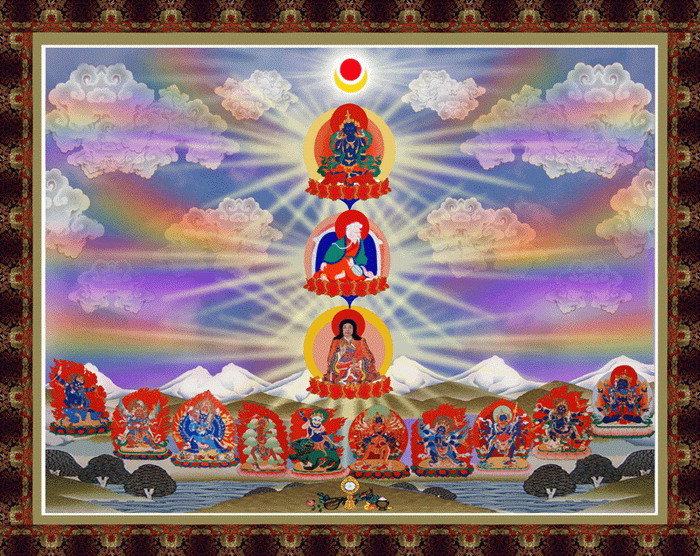 多杰羌佛转世简述